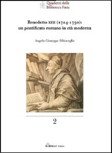 Benedetto XIII - copertina 2